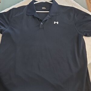 Under Armour Men's Navy Polo Shirt